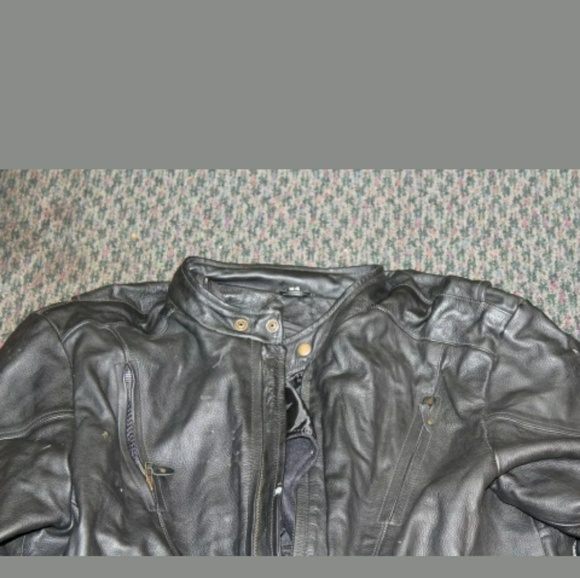 Men's Biker Leather jacket - Picture 4 of 8